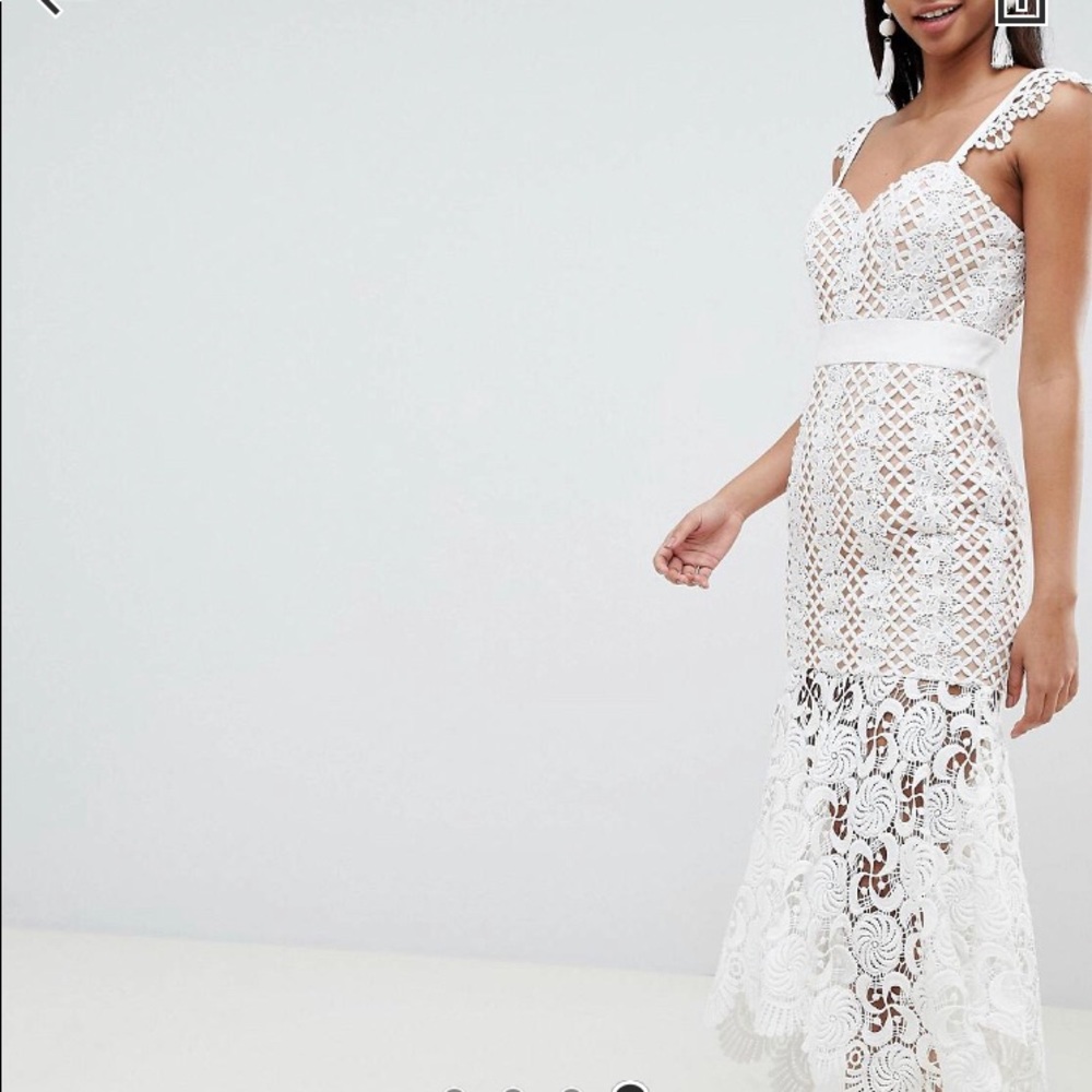 Jarlo white lace dress bought from ASOS